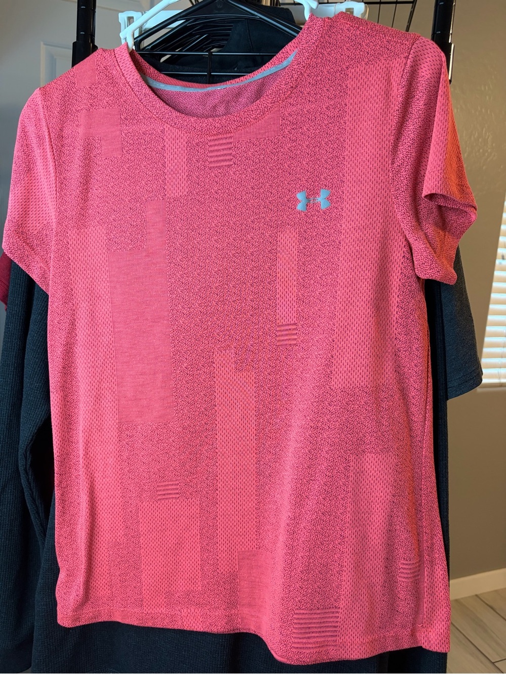 Under Armour Coral Pink Short Sleeve Performance Tee